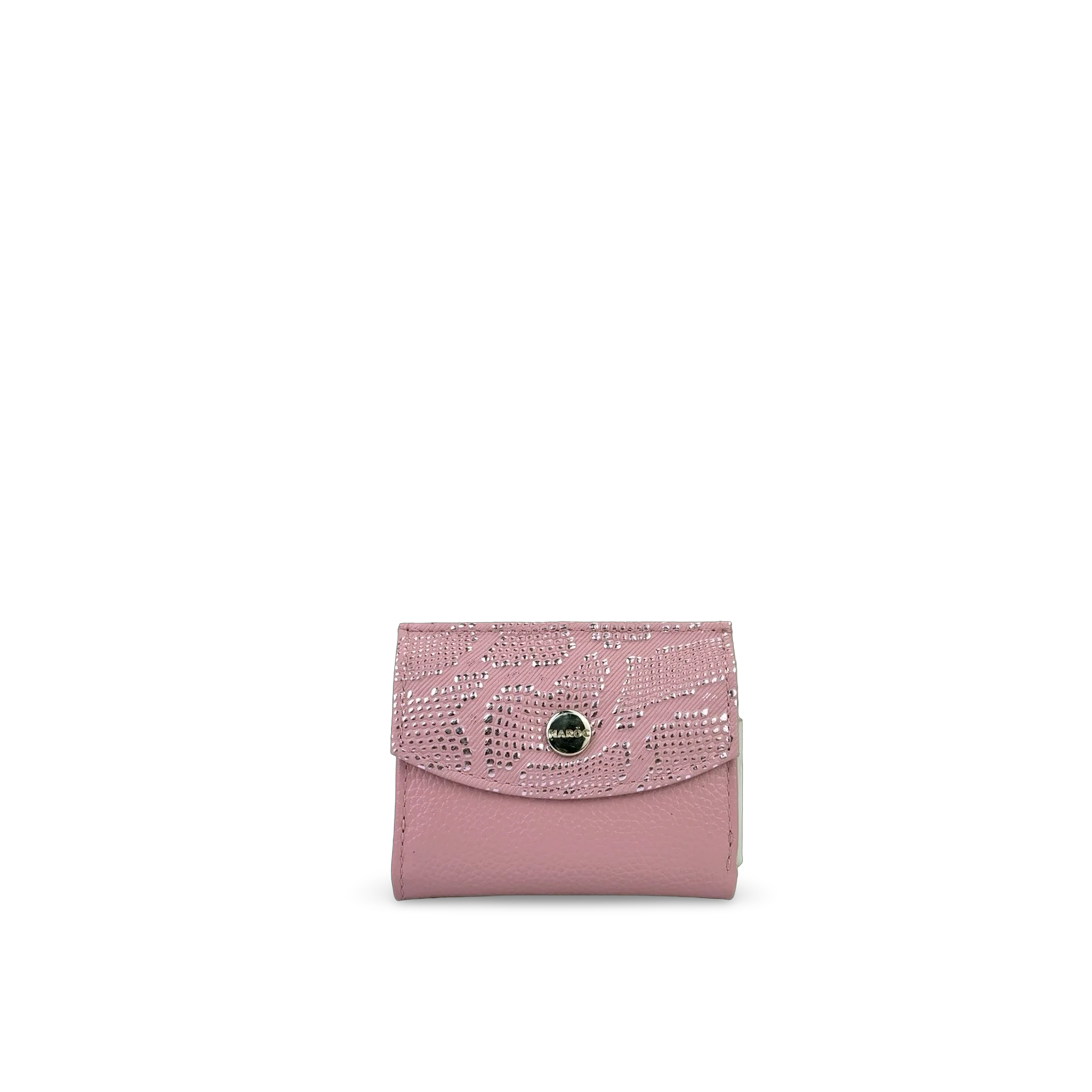 BILLETERA MINI CON RFID EN CUERO MUJER