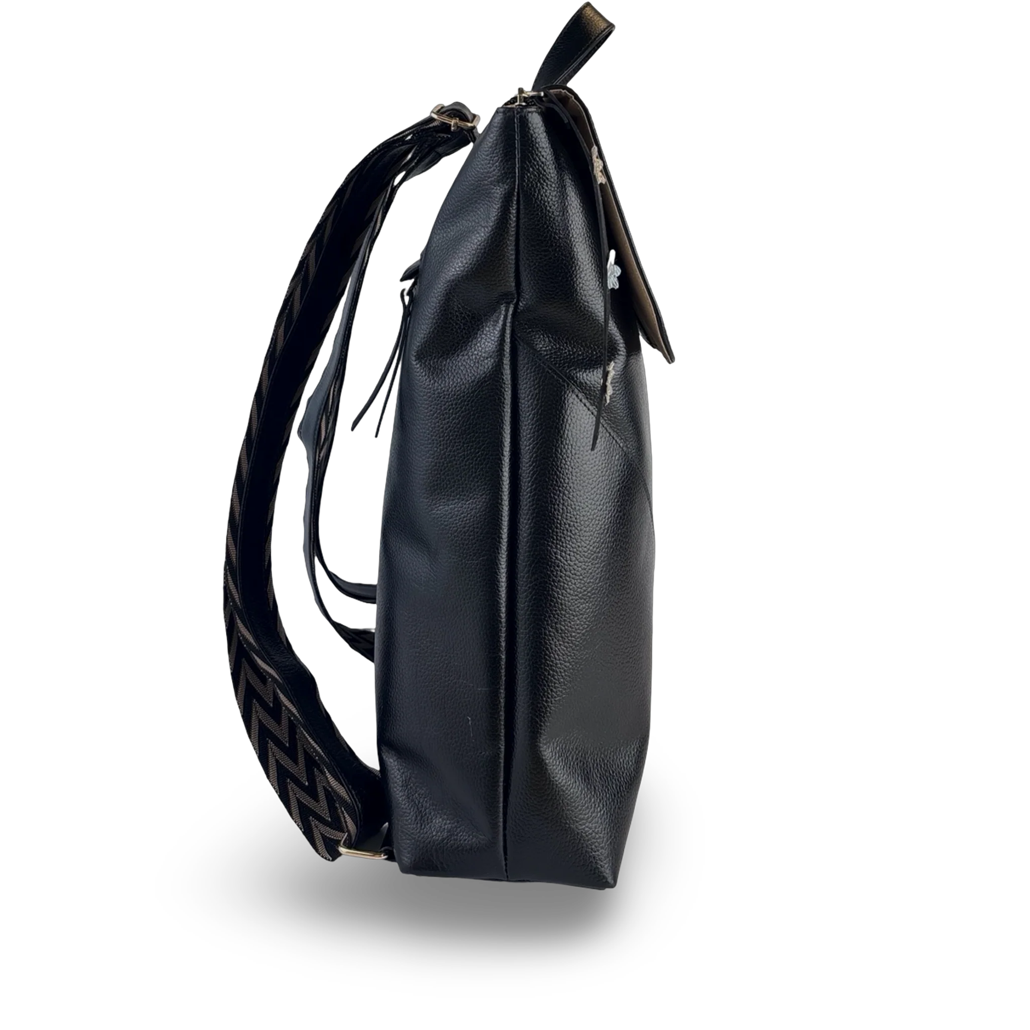 MORRAL MUJER MULTIPLES BOLSILLOS CUERO | MARÓC 1986 - Image 3