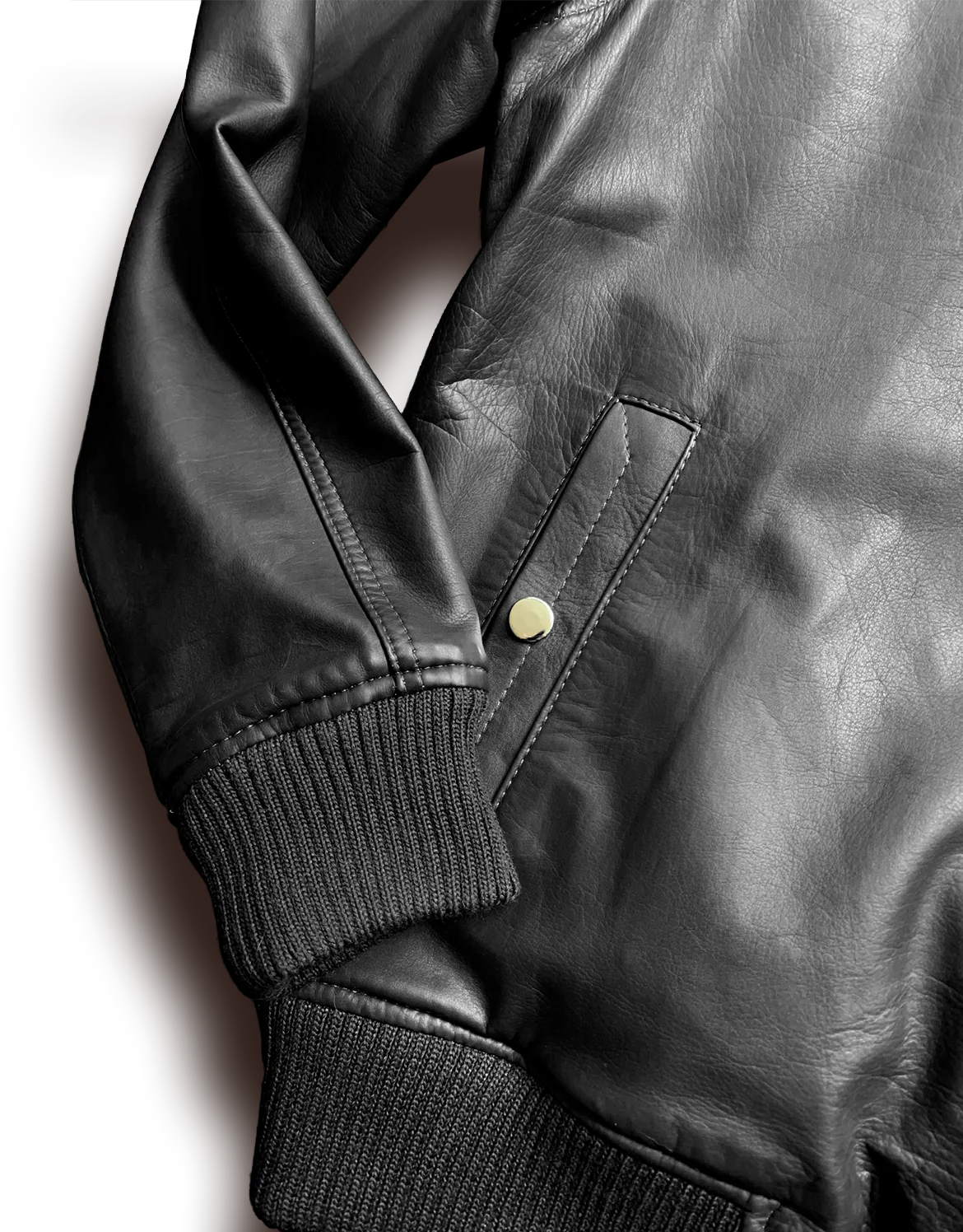 CHAQUETA HOMBRE BOMBER SLIM FIT CUERO | MARÓC 1986 - Image 3