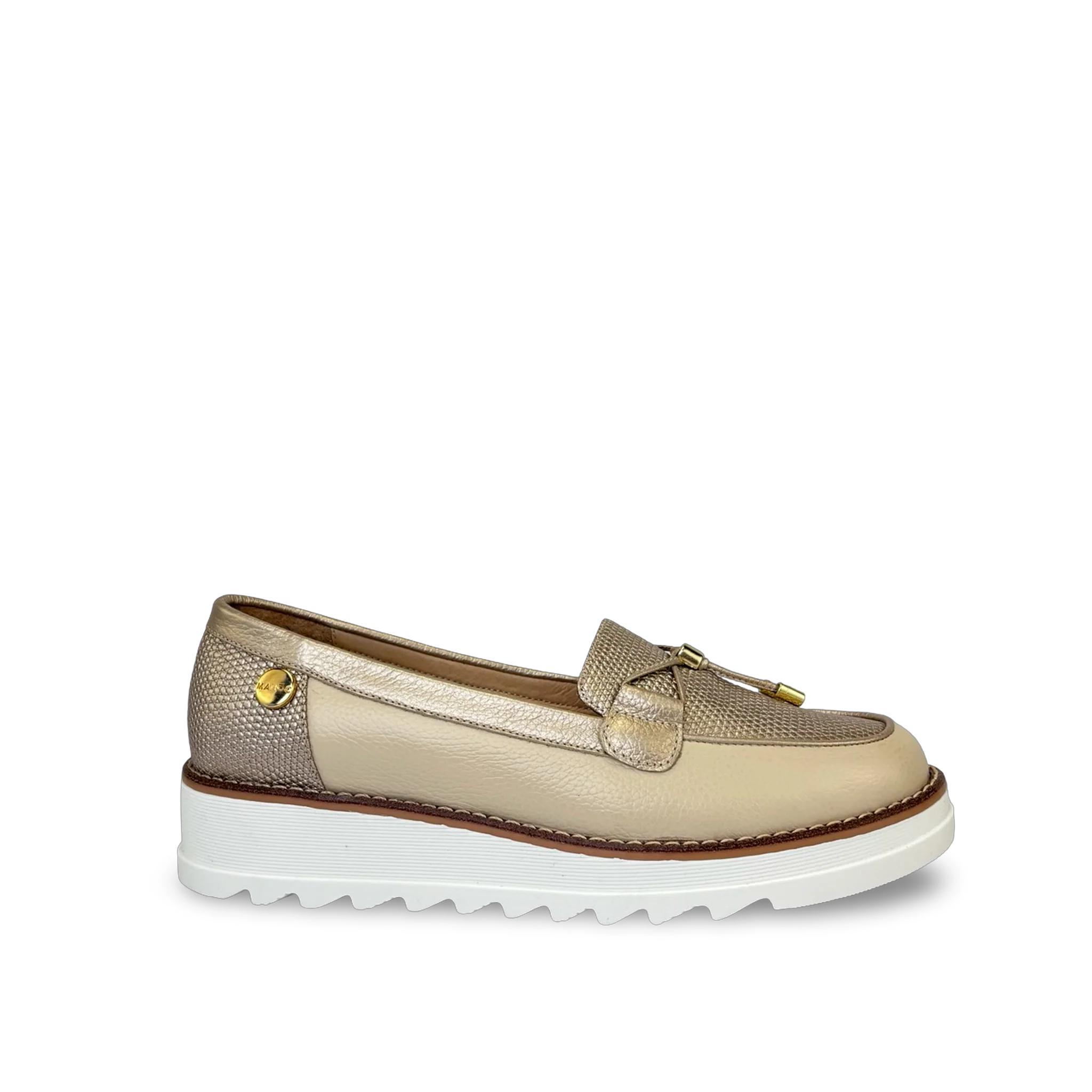 MOCASÍN MUJER CASUAL CUERO | MARÓC 1986