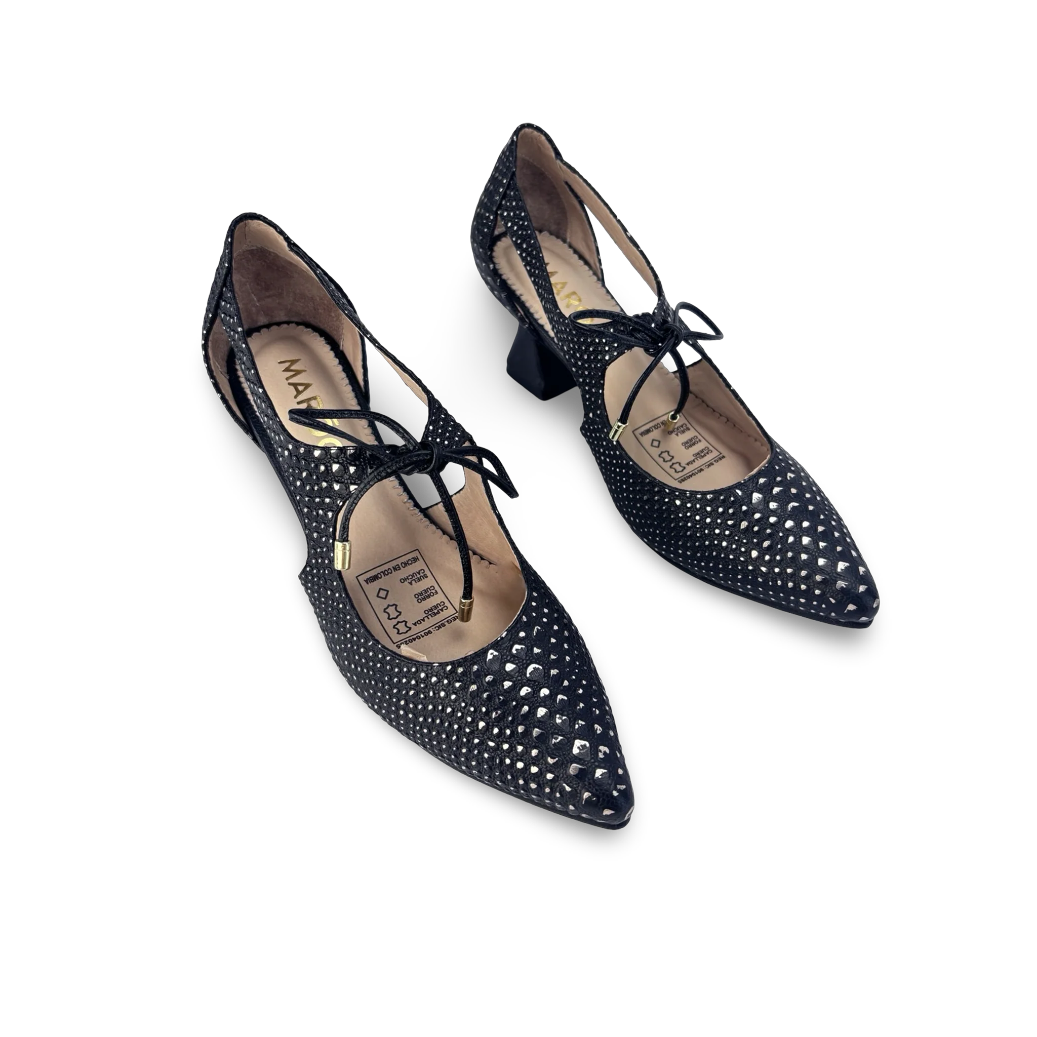 TACÓN MUJER ELEGANTE ATEMPORAL CUERO | MARÓC 1986 - Image 2