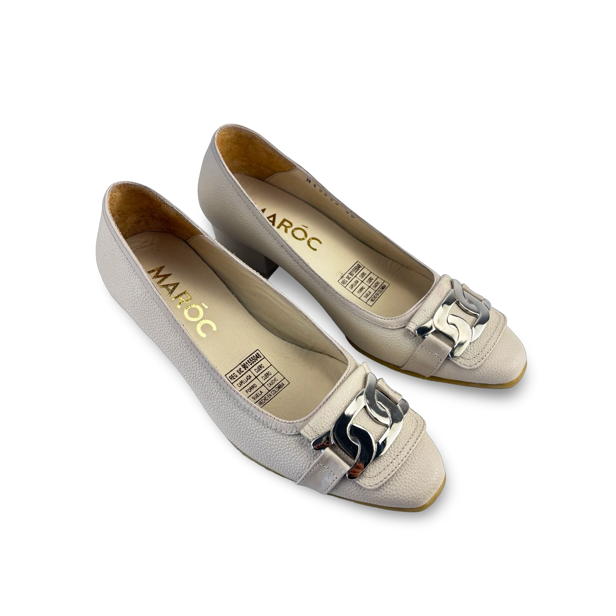 TACÓN MUJER ELEGANTE CUERO | MARÓC 1986 - Image 3
