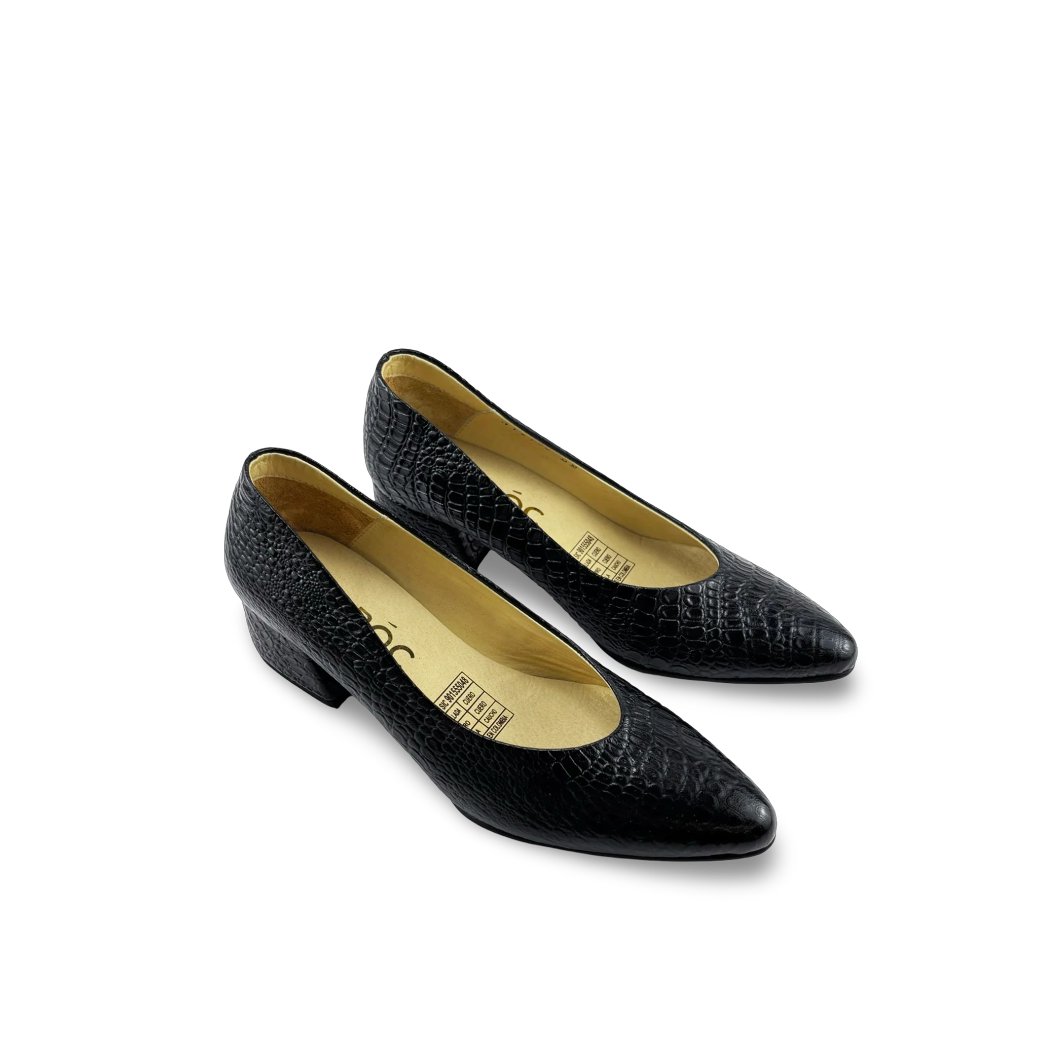 TACÓN MUJER ELEGANTE CUERO | MARÓC 1986 - Image 2