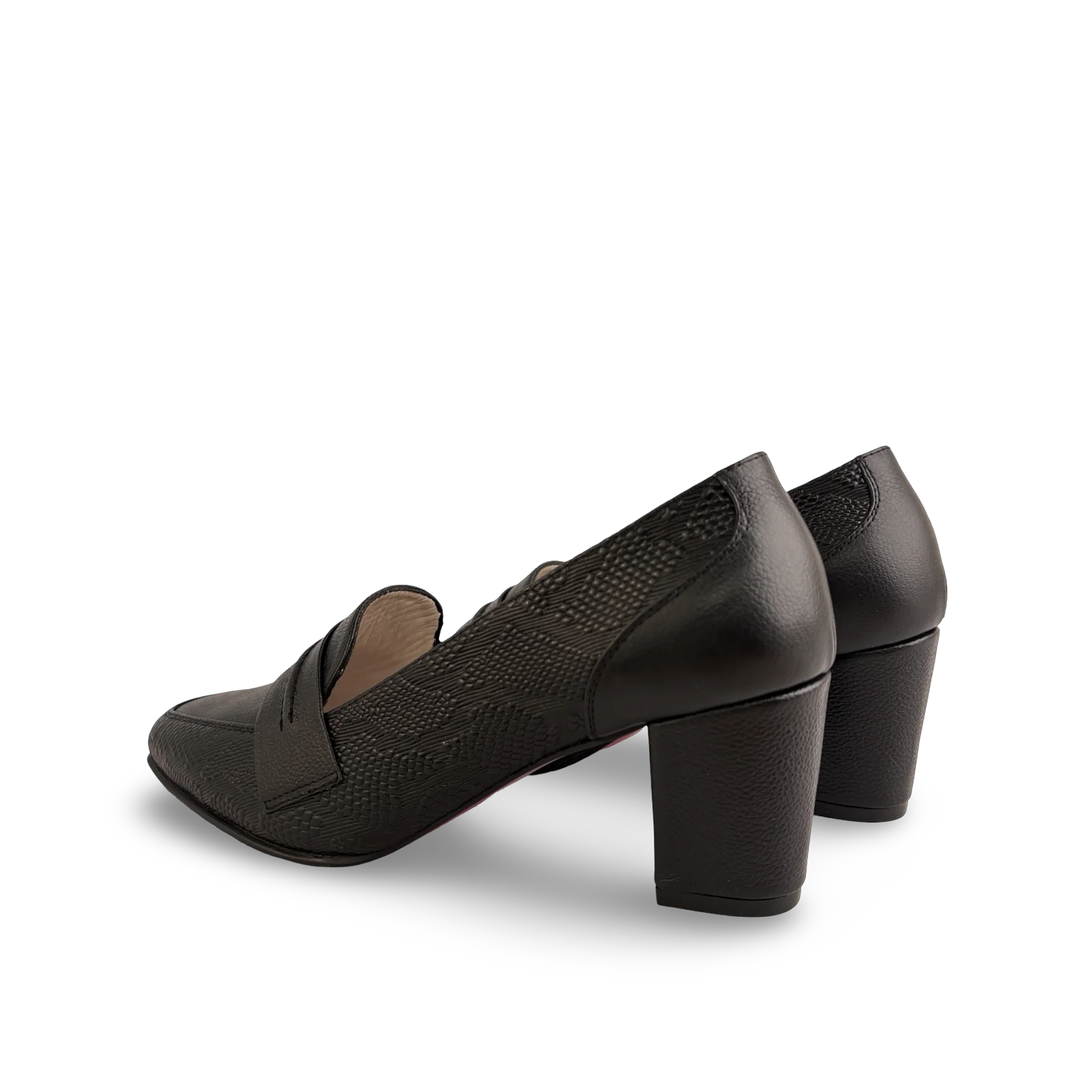 TACÓN MUJER TIPO MOCASÍN CUERO | MARÓC 1986 - Image 3