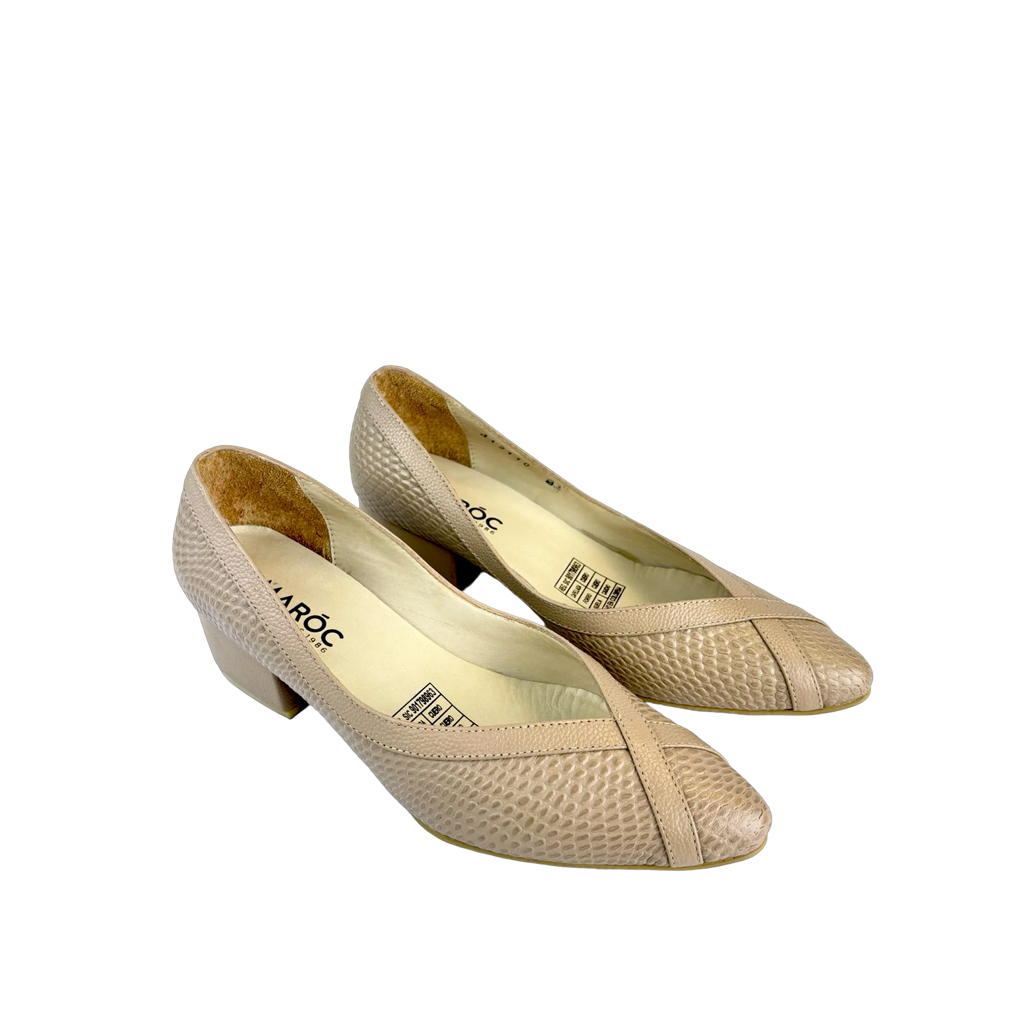 TACÓN MUJER TIPO STILETTO CUERO | MARÓC 1986 - Image 2