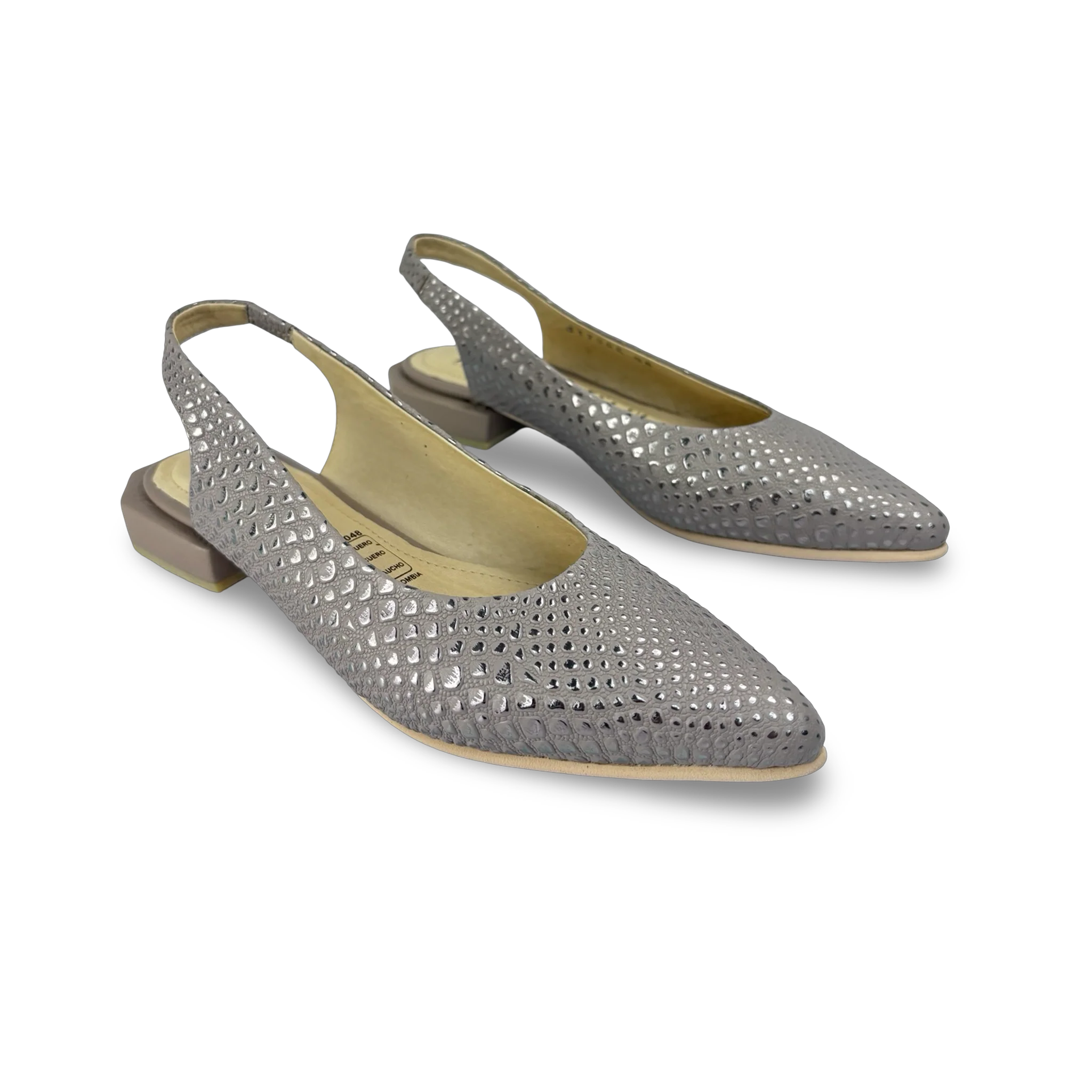TACÓN PLANO MUJER ELEGANTE CUERO | MARÓC 1986 - Image 2